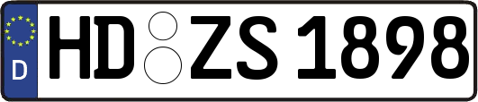 HD-ZS1898