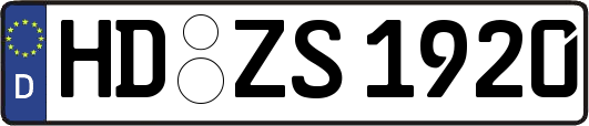 HD-ZS1920