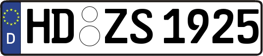 HD-ZS1925