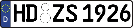 HD-ZS1926