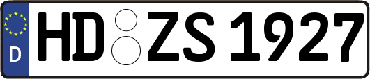 HD-ZS1927