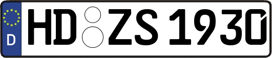 HD-ZS1930