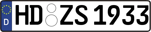HD-ZS1933