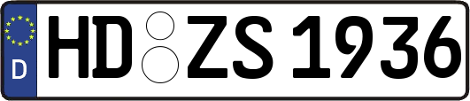 HD-ZS1936