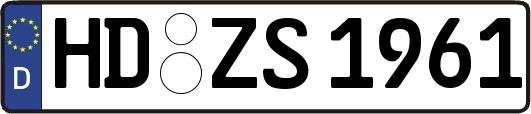 HD-ZS1961