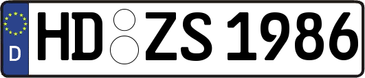 HD-ZS1986