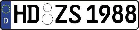 HD-ZS1988