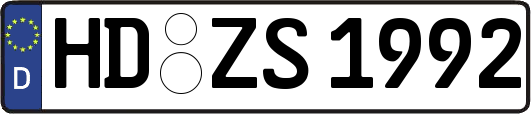 HD-ZS1992