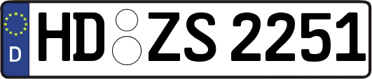 HD-ZS2251
