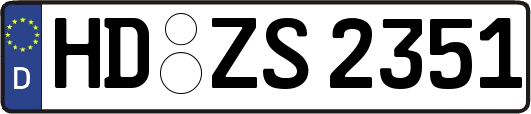 HD-ZS2351