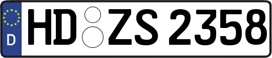 HD-ZS2358