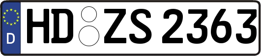 HD-ZS2363