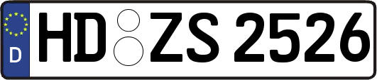 HD-ZS2526
