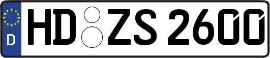HD-ZS2600