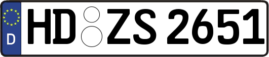 HD-ZS2651