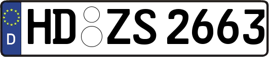 HD-ZS2663