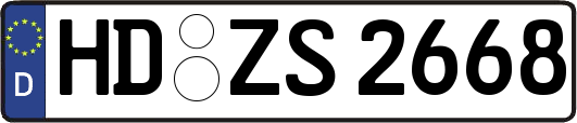 HD-ZS2668