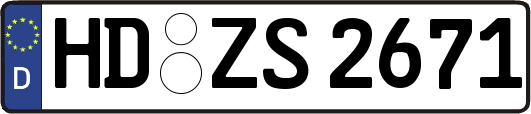 HD-ZS2671