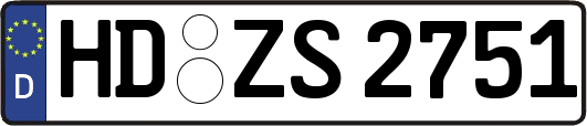 HD-ZS2751
