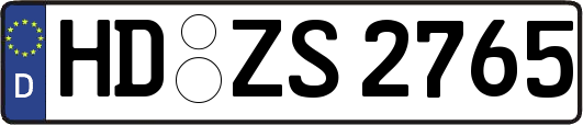 HD-ZS2765