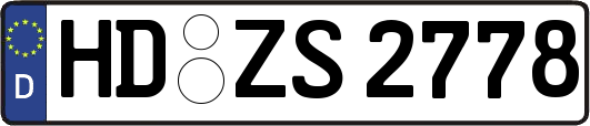 HD-ZS2778