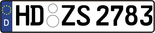 HD-ZS2783