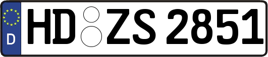 HD-ZS2851