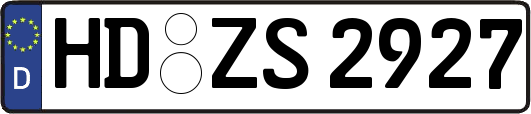 HD-ZS2927