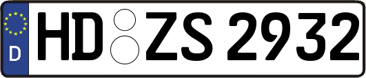 HD-ZS2932