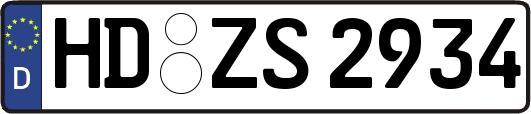 HD-ZS2934