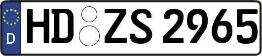 HD-ZS2965