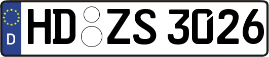 HD-ZS3026