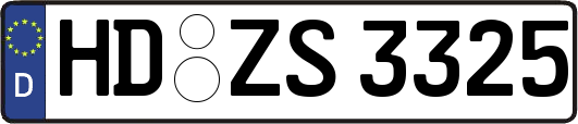 HD-ZS3325