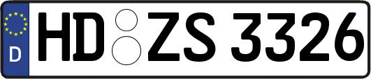 HD-ZS3326