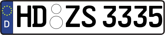 HD-ZS3335