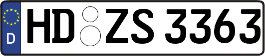 HD-ZS3363