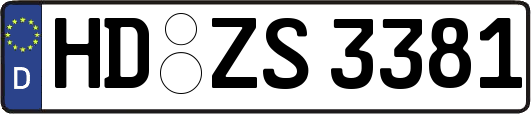 HD-ZS3381