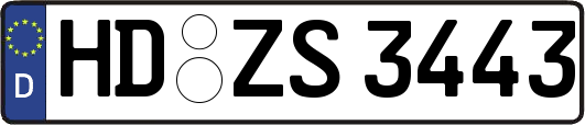 HD-ZS3443
