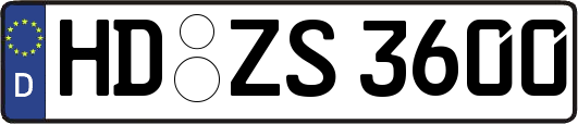 HD-ZS3600