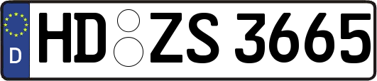 HD-ZS3665