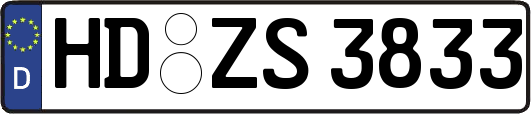 HD-ZS3833