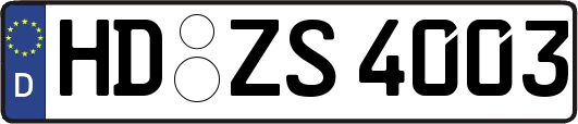 HD-ZS4003