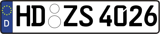 HD-ZS4026