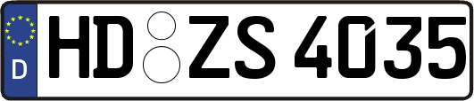 HD-ZS4035