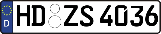 HD-ZS4036