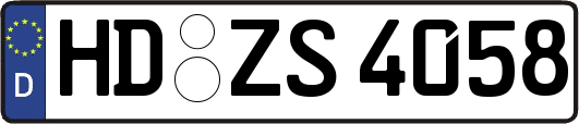 HD-ZS4058