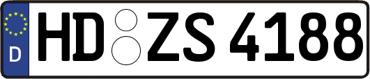 HD-ZS4188