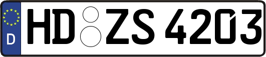 HD-ZS4203