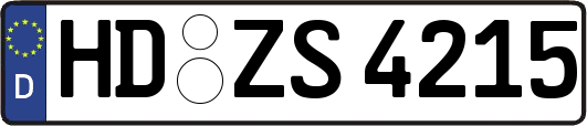 HD-ZS4215