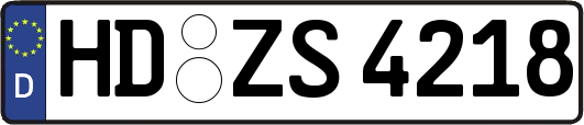 HD-ZS4218